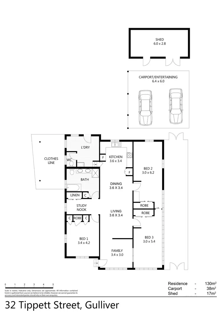 Floorplan of Homely house listing, 32 Tippett Street, Gulliver QLD 4812