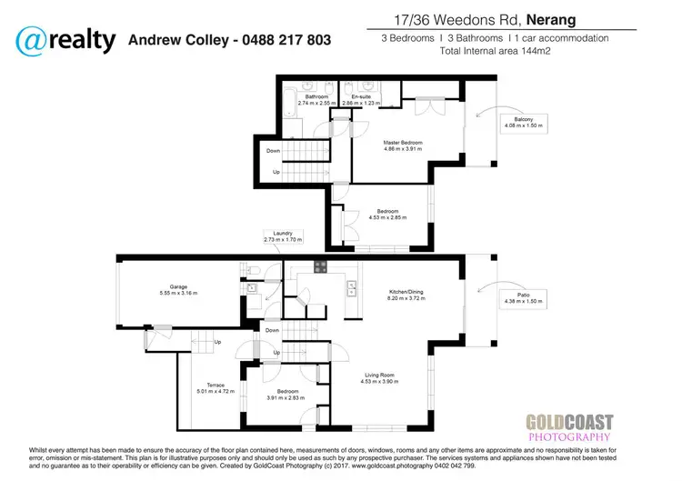 Floorplan of Homely townhouse listing, 17/36 Regency Place Weedons Road, Nerang QLD 4211