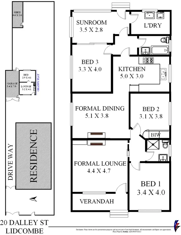 Floorplan of Homely house listing, 20 Dalley Street, Lidcombe NSW 2141