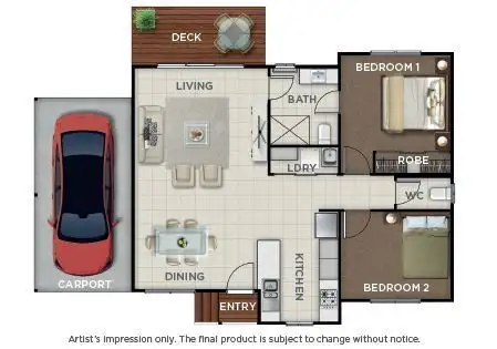 Floorplan of Homely house listing, 25/137 Mount View Road, Cessnock NSW 2325