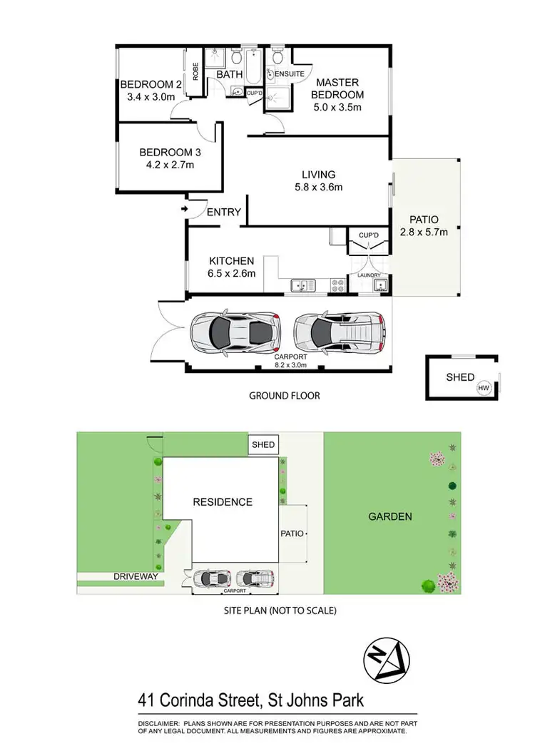 Floorplan of Homely house listing, 41 Corinda Street, St Johns Park NSW 2176
