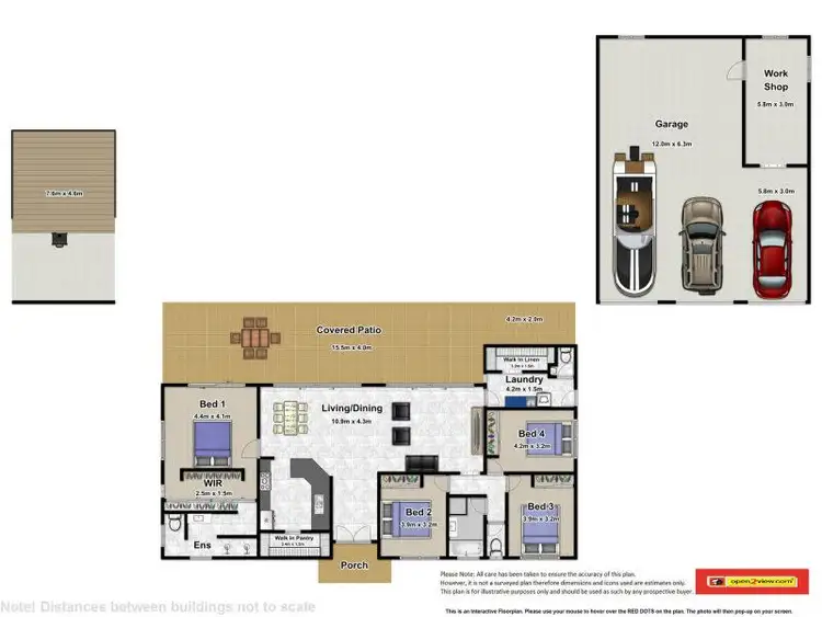 Floorplan of Homely rural property listing, 7 Wattle Close, Kuranda QLD 4881