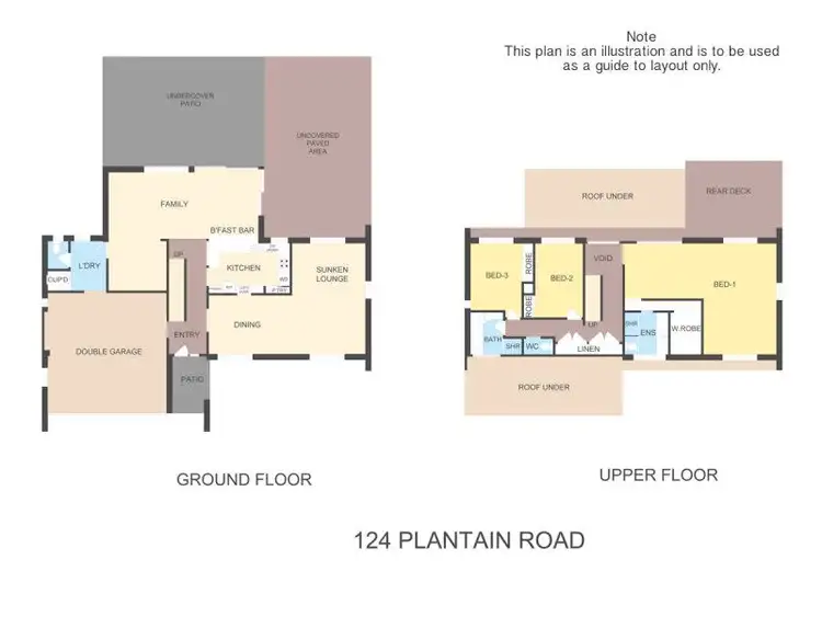 Floorplan of Homely house listing, 124 Plantain Rd, Shailer Park QLD 4128