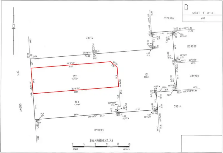 Floorplan of Homely land listing, 6A Elm Grove, Magill SA 5072