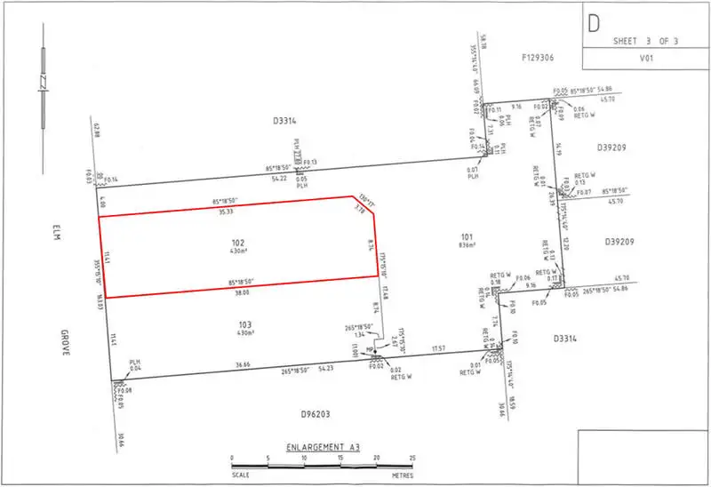 Floorplan of Homely land listing, 6A Elm Grove, Magill SA 5072
