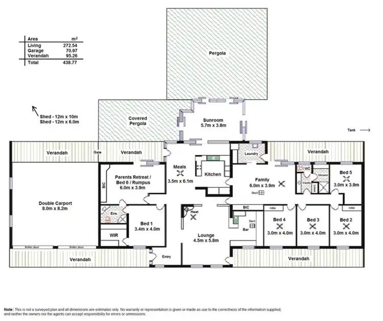 Floorplan of Homely house listing, Address available on request