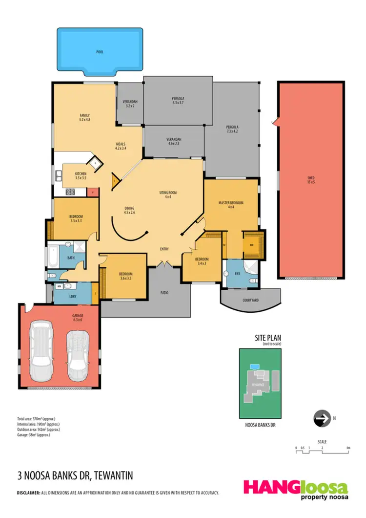 Floorplan of Homely house listing, 3 Noosa Banks Drive, Tewantin QLD 4565
