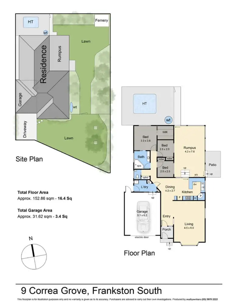 Floorplan of Homely house listing, 9 Correa Grove, Frankston South VIC 3199