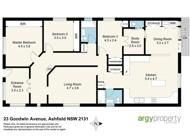 Floorplan of Homely house listing, 23 Goodwin Avenue, Ashfield NSW 2131