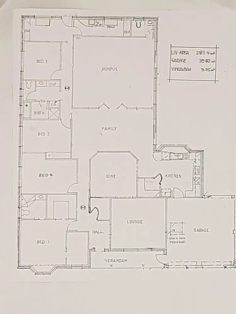Floorplan of Homely house listing, 16 Cobby Drive, Modbury Heights SA 5092