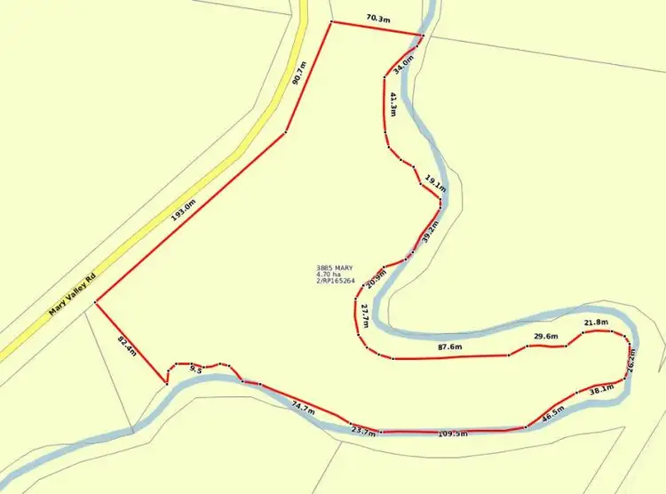 Floorplan of Homely rural property listing, 3885 Mary Valley Road, Brooloo QLD 4570