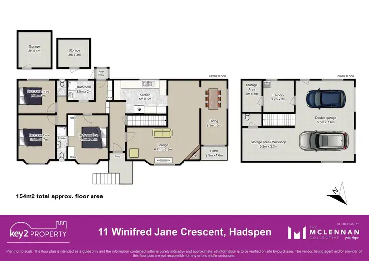 Floorplan of Homely house listing, 11 Winifred Jane Crescent, Hadspen TAS 7290