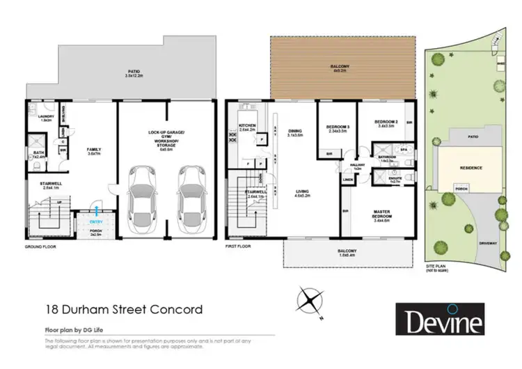 Floorplan of Homely house listing, 18 Durham Street, Concord NSW 2137