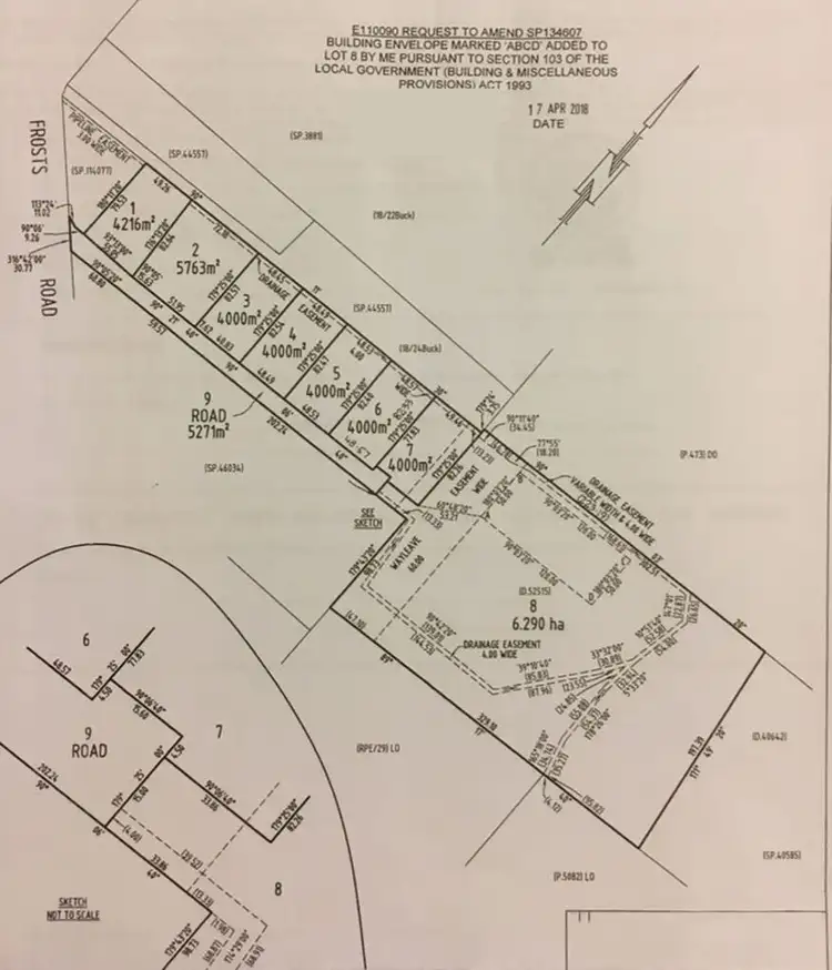 Floorplan of Homely land listing, 33 Hillview Drive, Margate TAS 7054
