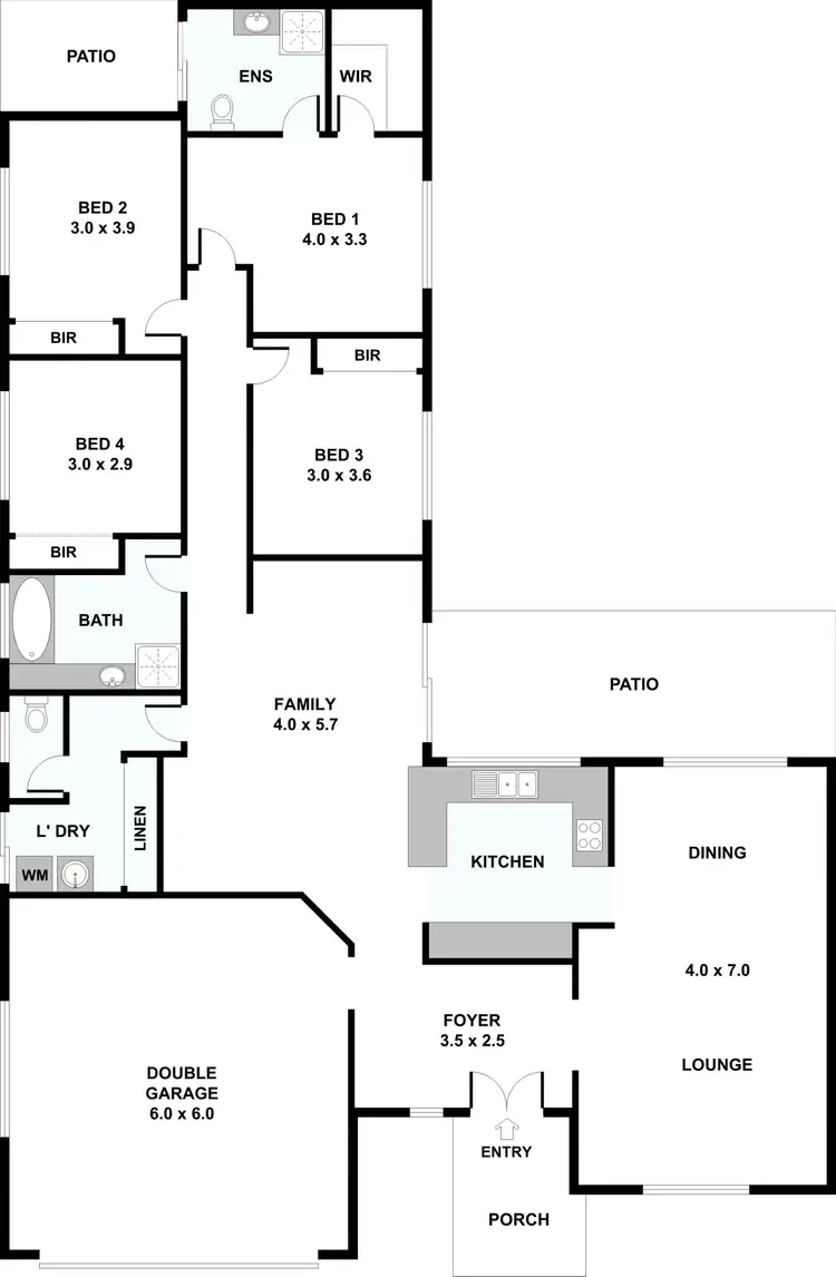 Floorplan of Homely house listing, 26 Satinash Place, Mudjimba QLD 4564