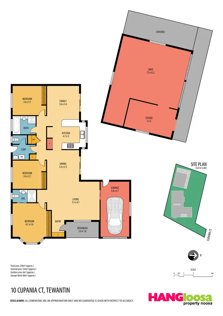 Floorplan of Homely house listing, 10 Cupania Court, Tewantin QLD 4565