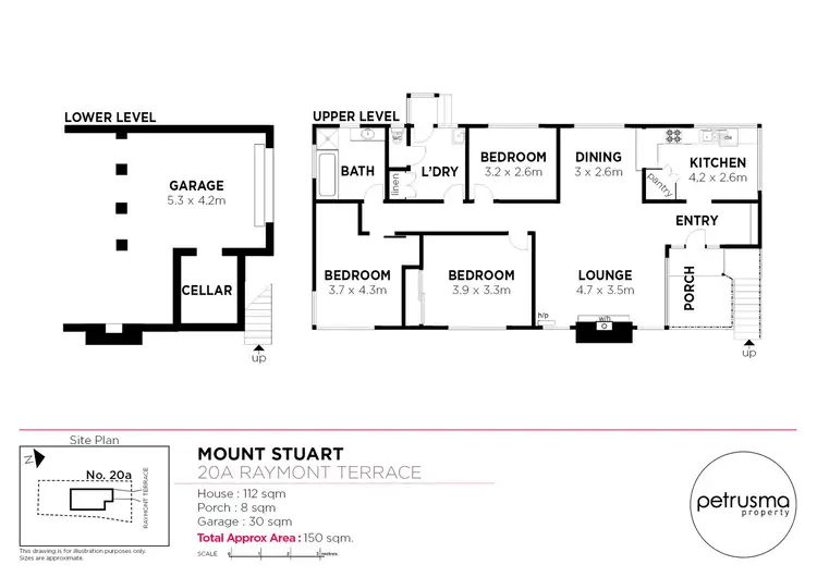 Floorplan of Homely house listing, 20a Raymont Terrace, Mount Stuart TAS 7000