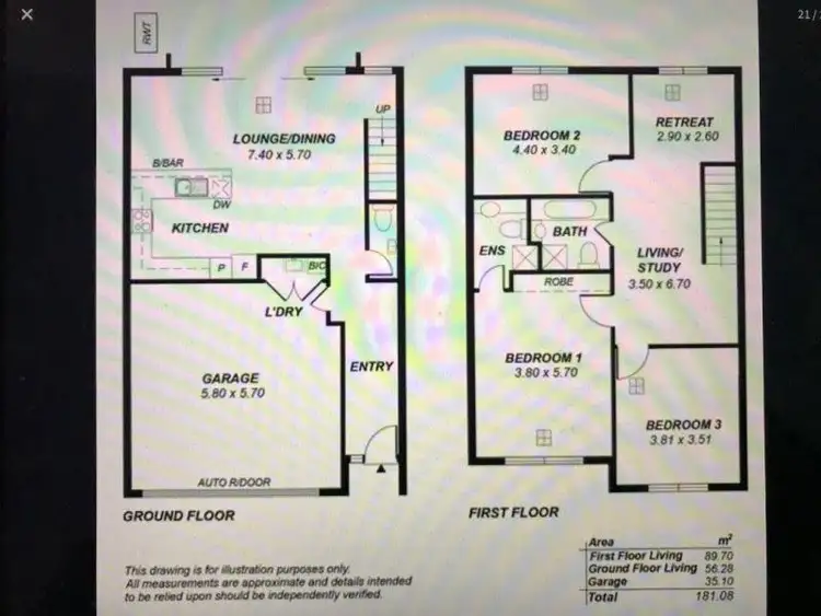 Floorplan of Homely townhouse listing, 27/62 Hawker Street, Brompton SA 5007