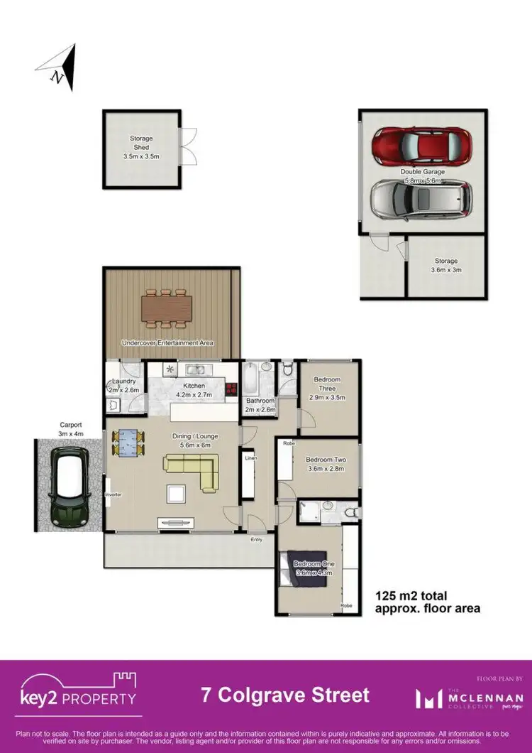 Floorplan of Homely house listing, 7 Colgrave Street, Trevallyn TAS 7250
