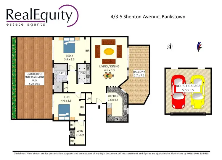 Floorplan of Homely unit listing, 4/3-5 Shenton Avenue, Bankstown NSW 2200