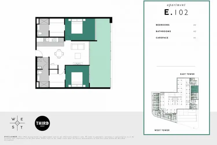 Floorplan of Homely apartment listing, 102/11 Charles Street, Wickham NSW 2293
