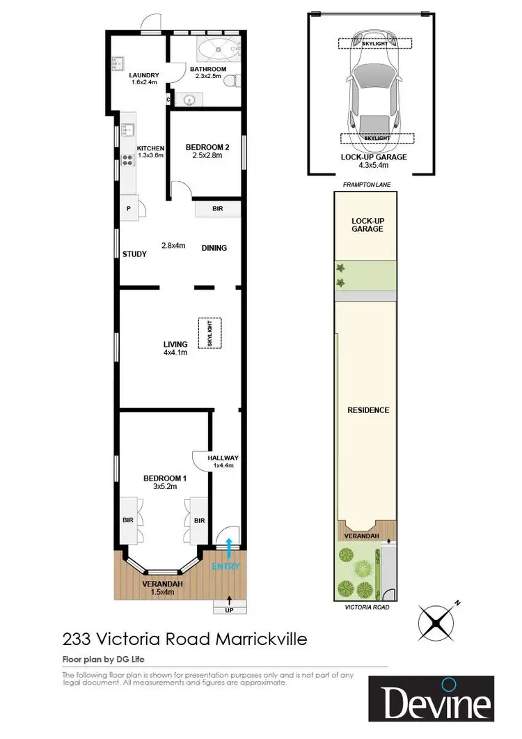 Floorplan of Homely house listing, 233 Victoria Road, Marrickville NSW 2204