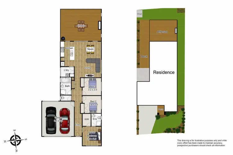 Floorplan of Homely house listing, 3 Beauchamp Way, Cranbourne East VIC 3977