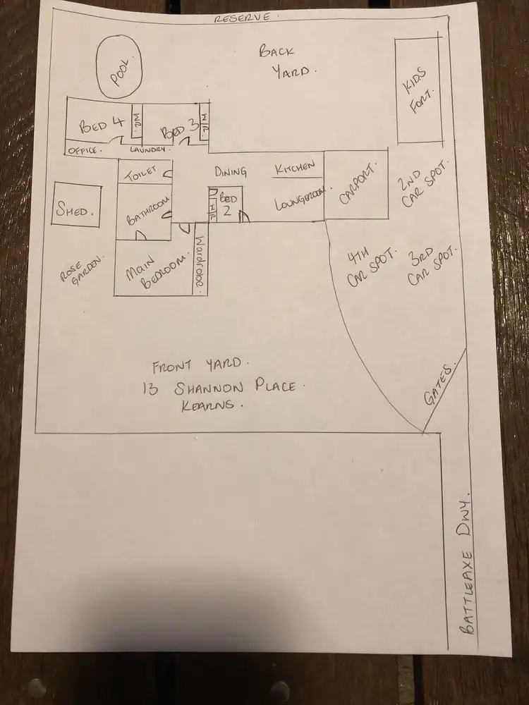 Floorplan of Homely house listing, 13 Shannon Place, Kearns NSW 2558