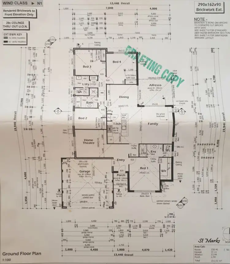 Floorplan of Homely house listing, 13 Barwon Way, Australind WA 6233