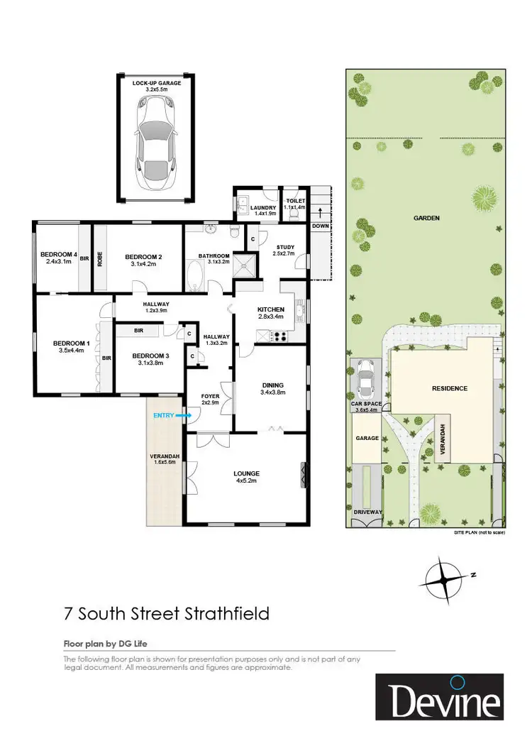 Floorplan of Homely house listing, 7 South Street, Strathfield NSW 2135