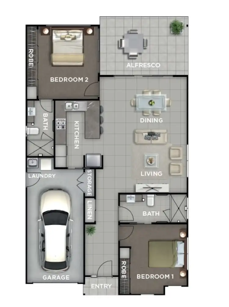 Floorplan of Homely house listing, 89/41 Radke Road, Bethania QLD 4205