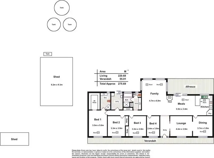 Floorplan of Homely house listing, Address available on request