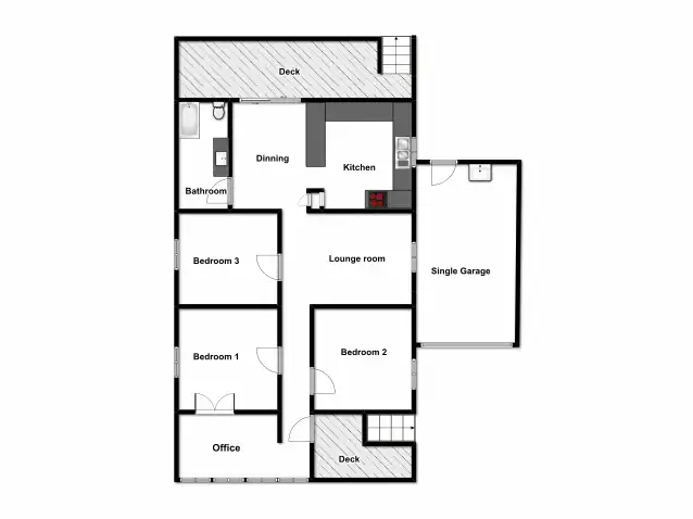 Floorplan of Homely house listing, 87 Walker Street, East Lismore NSW 2480