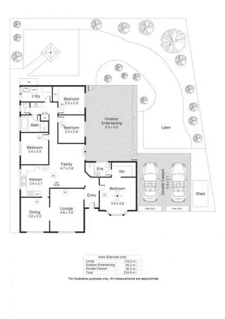 Floorplan of Homely house listing, 52 Clearwater Crescent, Seaford Rise SA 5169