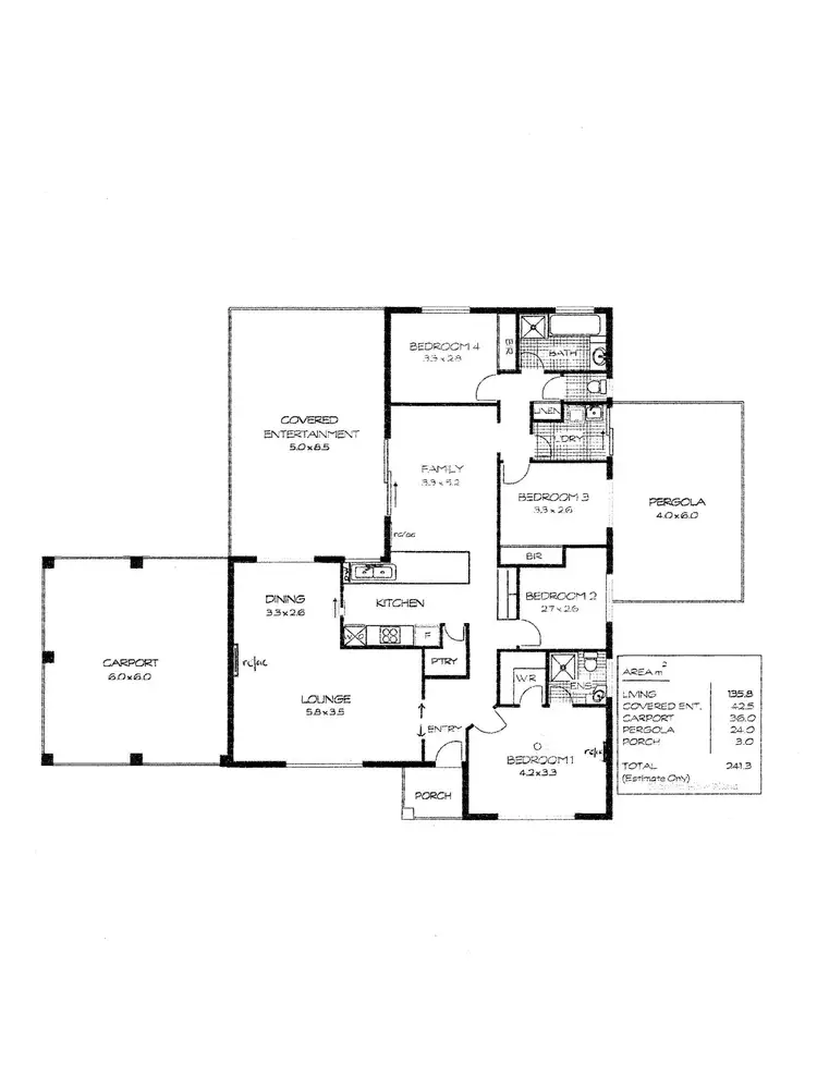 Floorplan of Homely house listing, 4 New Jersey Crescent, Goolwa North SA 5214