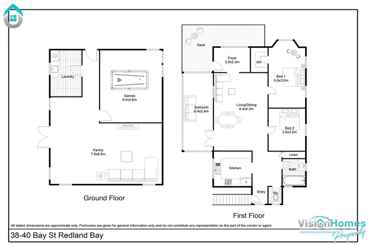 Floorplan of Homely house listing, 38-40 Bay Street, Redland Bay QLD 4165