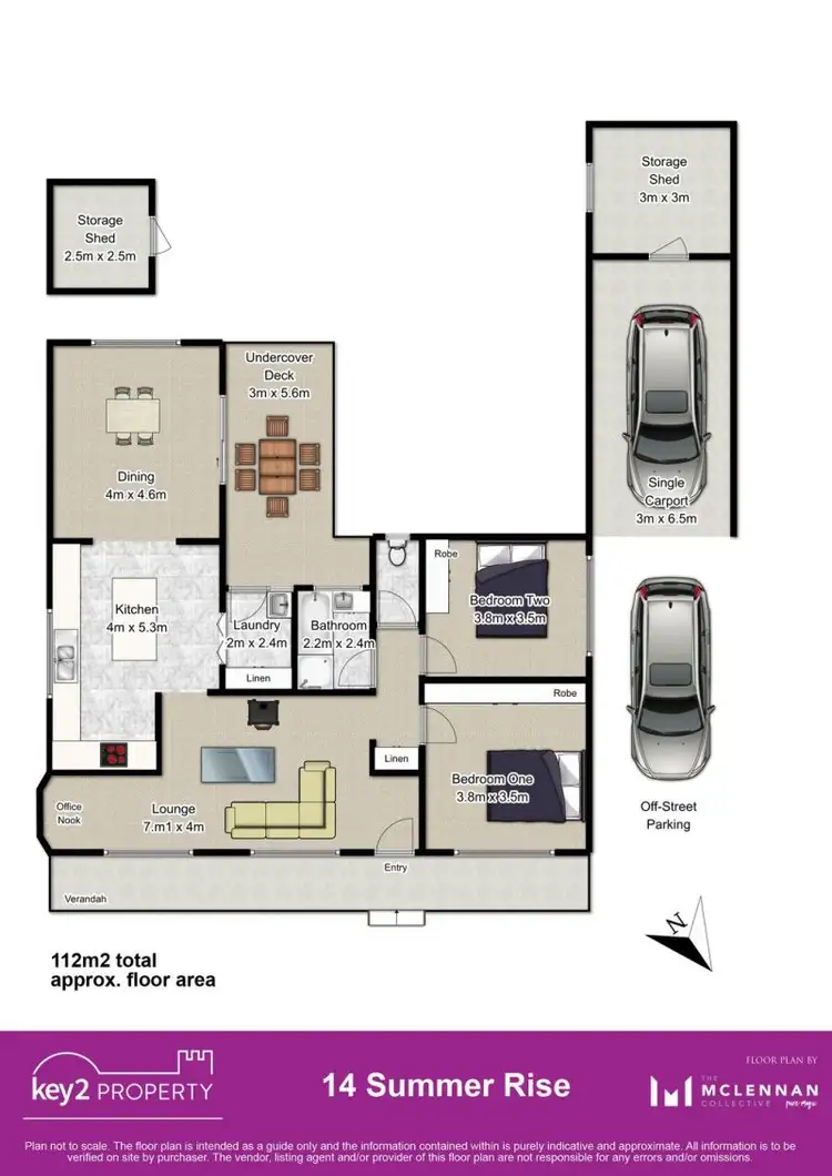 Floorplan of Homely house listing, 14 Summer Rise, Summerhill TAS 7250
