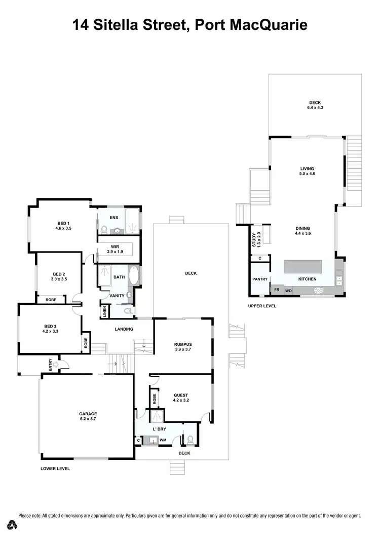 Floorplan of Homely house listing, 14 Sitella Street, Port Macquarie NSW 2444