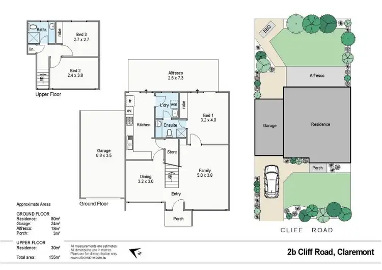 Floorplan of Homely house listing, 2b Cliff Road, Claremont WA 6010