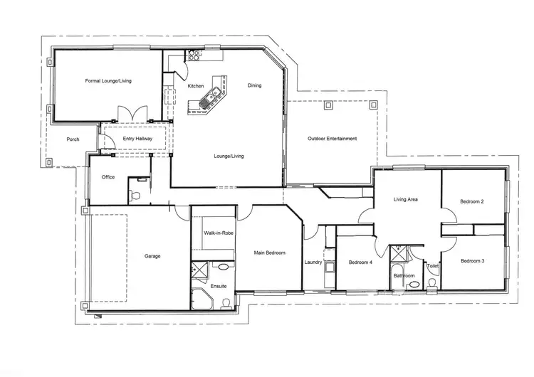Floorplan of Homely house listing, 13 Hilltop Avenue, Southside QLD 4570