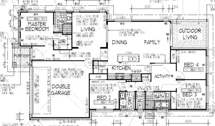 Floorplan of Homely house listing, 1A Kookaburra Street, Ballina NSW 2478