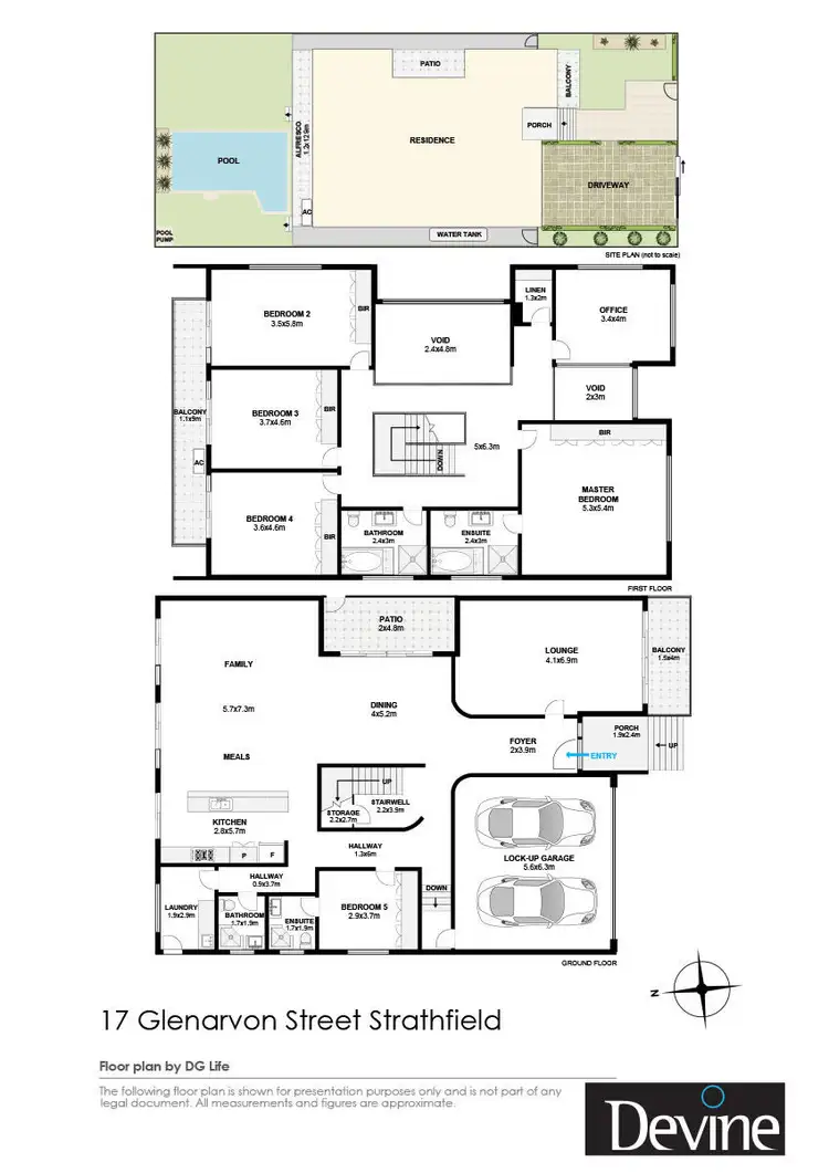 Floorplan of Homely house listing, 17 Glenarvon Street, Strathfield NSW 2135