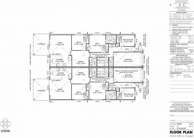 Floorplan of Homely unit listing, 1/29 Burke, Rangeville QLD 4350