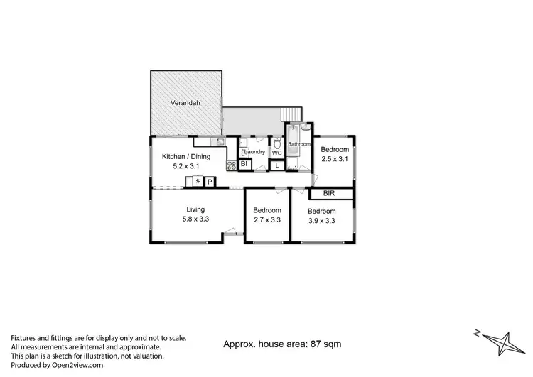 Floorplan of Homely house listing, Subdivision 62 Mary Street, Cygnet TAS 7112