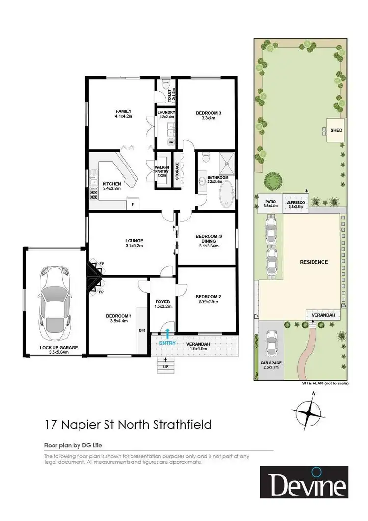 Floorplan of Homely house listing, 17 Napier Street, North Strathfield NSW 2137
