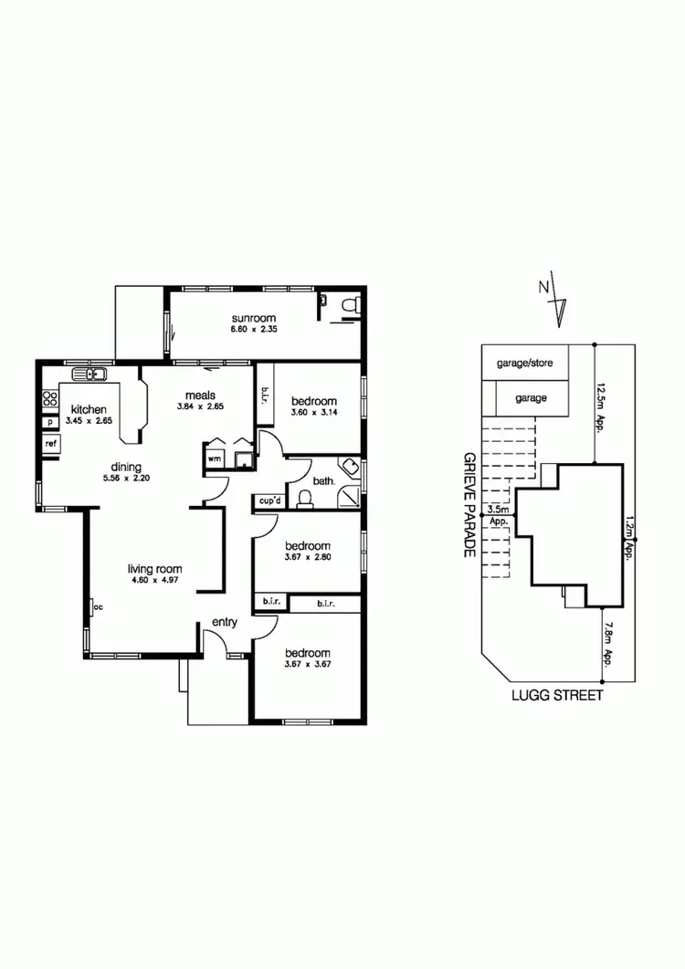 Floorplan of Homely house listing, 24 Lugg Street, Altona VIC 3018
