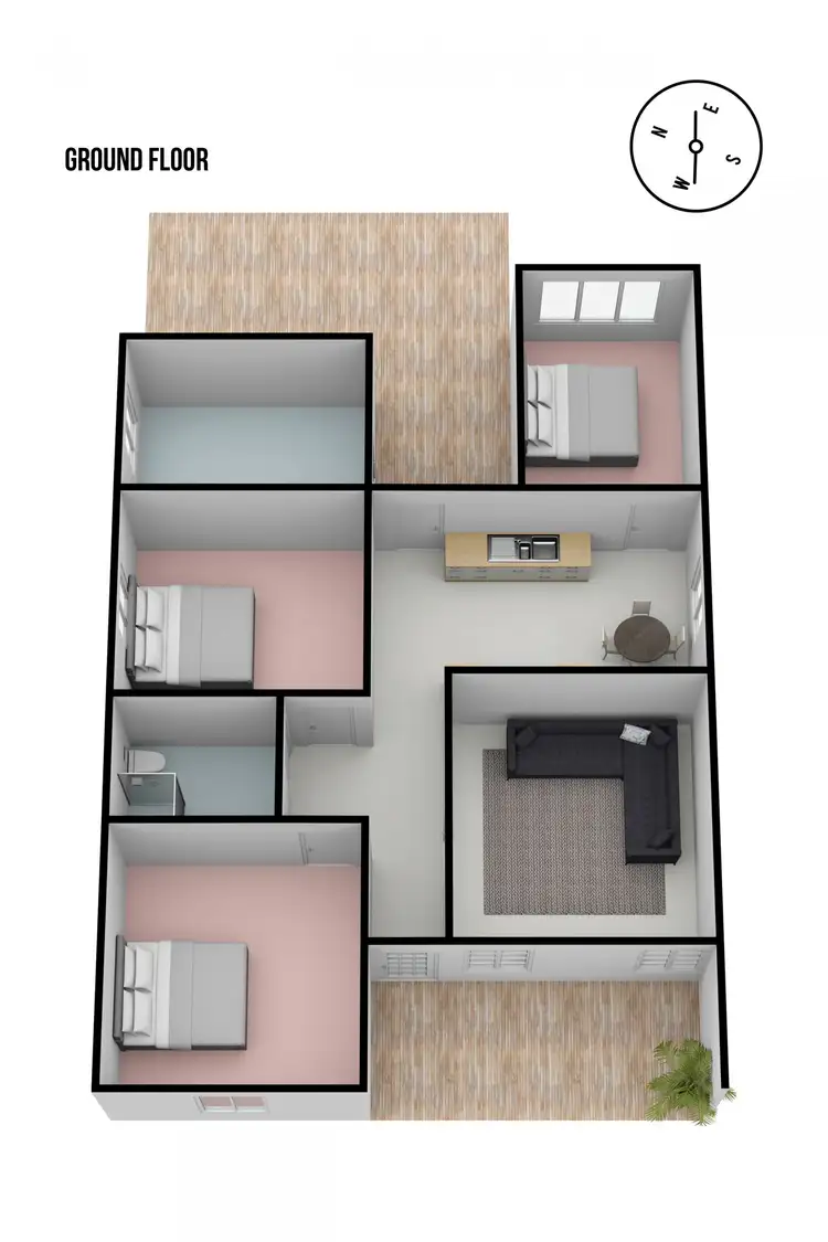 Floorplan of Homely house listing, 34 Murnin Street, Wallsend NSW 2287