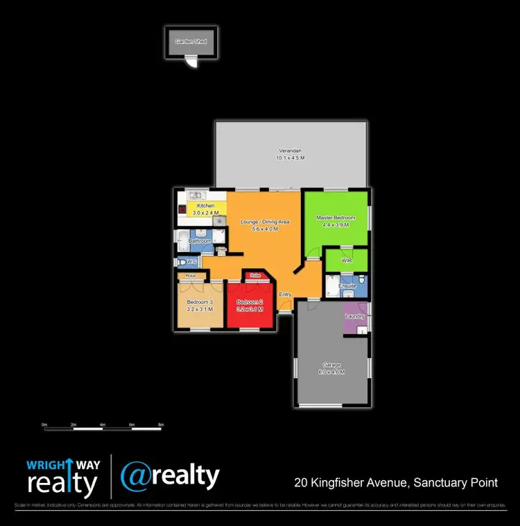 Floorplan of Homely house listing, 20 Kingfisher Avenue, Sanctuary Point NSW 2540