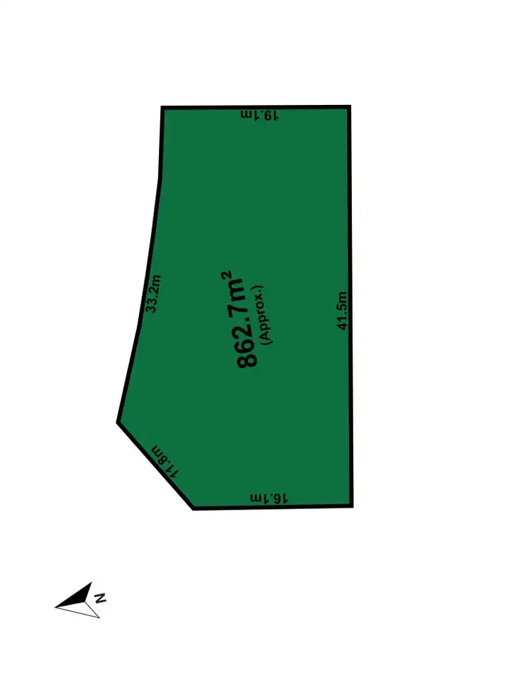Floorplan of Homely land listing, Lot 72, 52 Reginald Drive, Terrigal NSW 2260