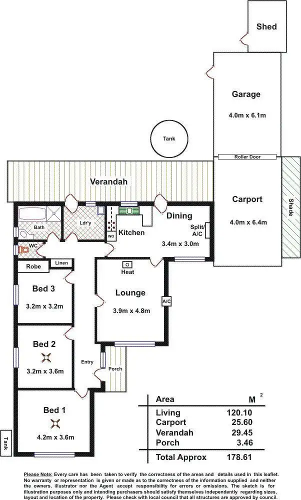 Floorplan of Homely house listing, Address available on request